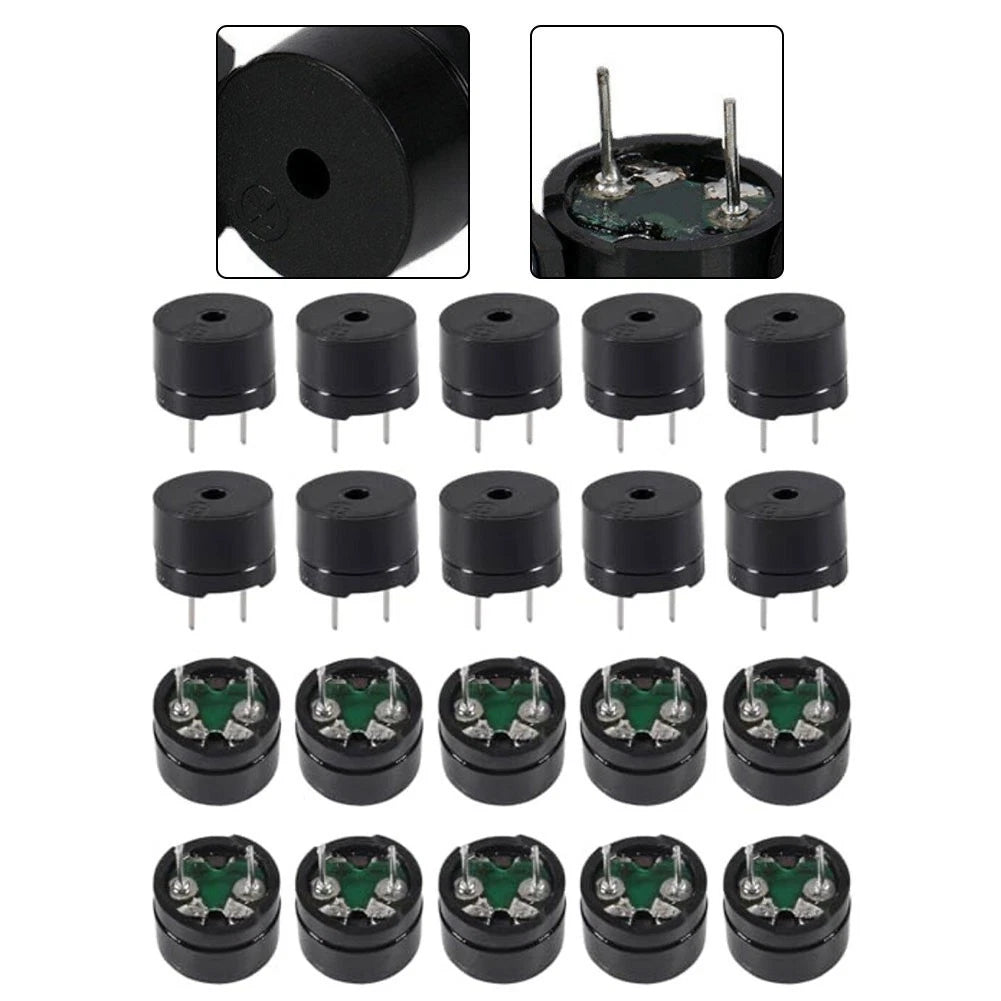 20X 12085 Piezo Buzzer Kit 42 Ohm for Safety Equipment and Hobby Projects