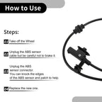 ABS Sensor for Dodge Dart 2013-2016 Rear Left or Right Side (2013-2016)