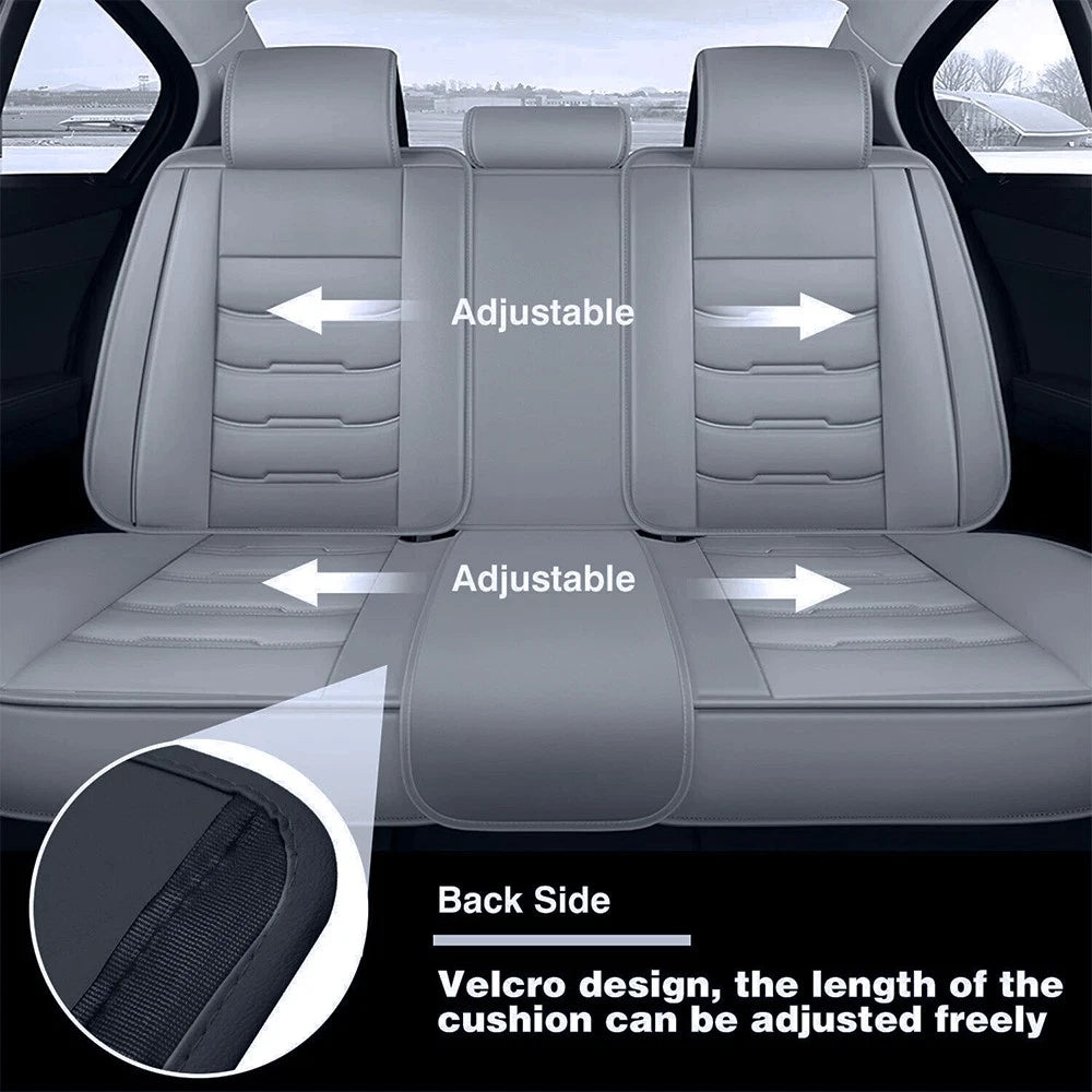 Full Set Leather Car Seat Covers for Toyota (5-Seats)
