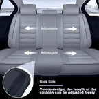 Full Set Leather Car Seat Covers for Toyota (5-Seats)