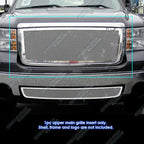 Stainless Chrome Mesh Grille Insert for GMC Sierra 1500 (2007–2013)