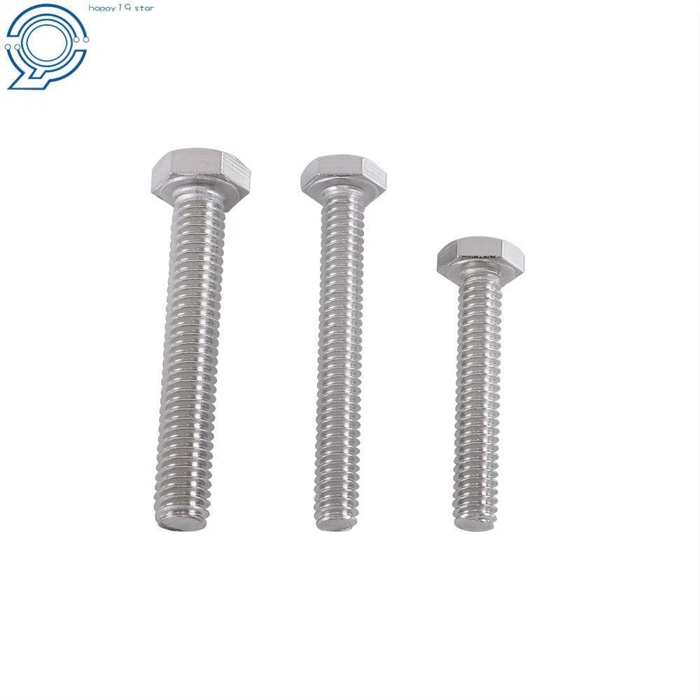 246PCS Stainless Steel Hex Head Nuts and Bolts Kit for Automotive