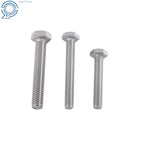 246PCS Stainless Steel Hex Head Nuts and Bolts Kit for Automotive