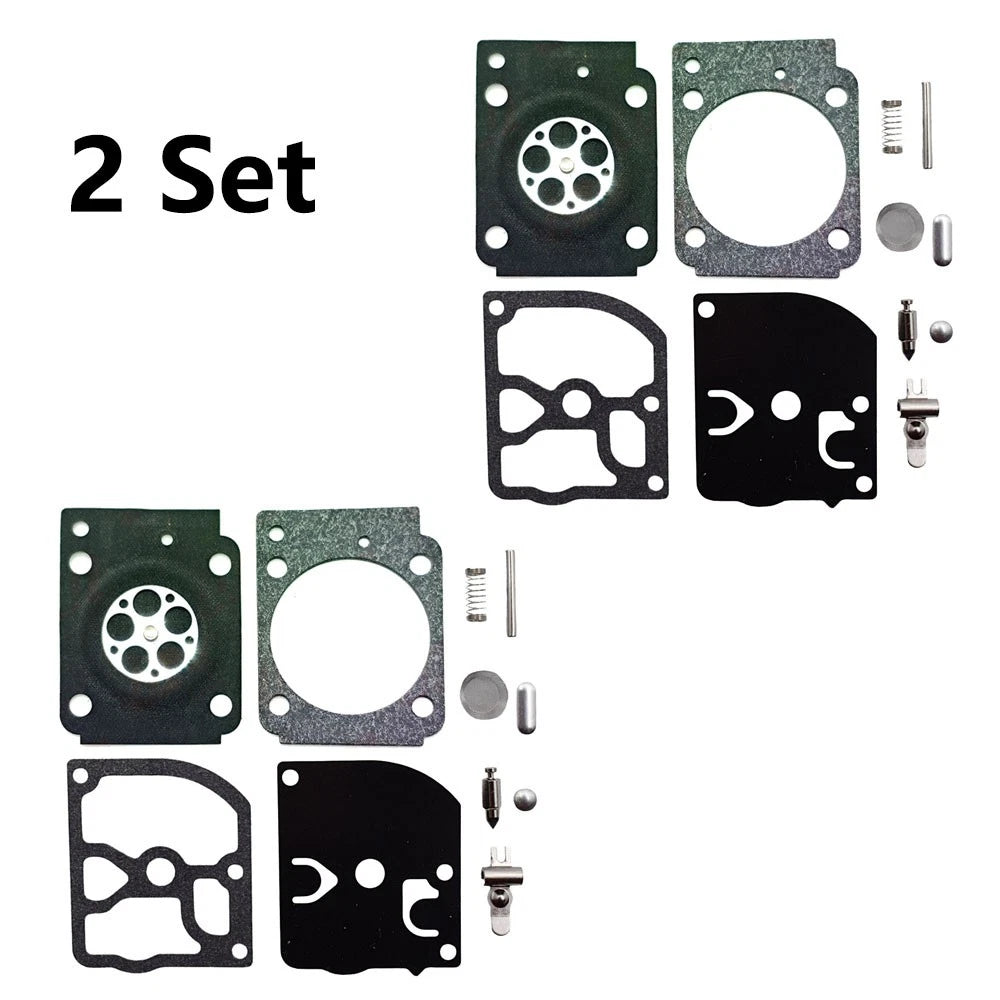 2X Carburetor Rebuild Kit for Stihl FS45 FS46 FS55 HL45 (Z010-001-K009 RB-274)