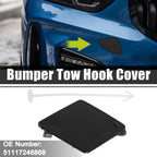Tow Eye Hook Cover Cap for BMW 550i (2011–2017) - Black