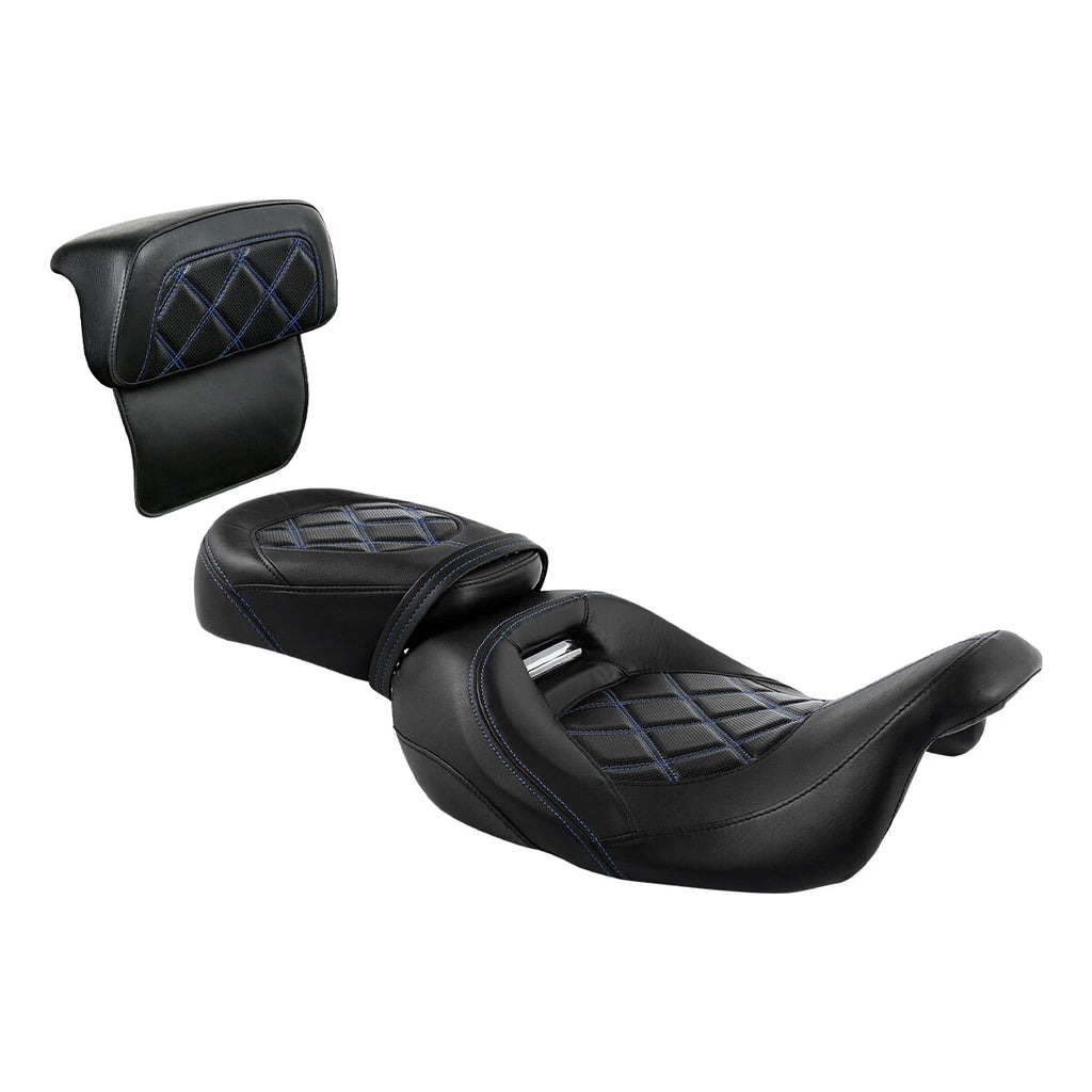 Driver & Passenger Seats Backrest for Harley CVO Street Road Glide (2014–2023)