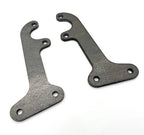 Tail Light Brackets Pair Plain Steel Replacement for 1953-1956 Ford F-100
