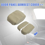 Center Console Front Door Armrest Cover Pad for Honda Pilot (2009-2015)