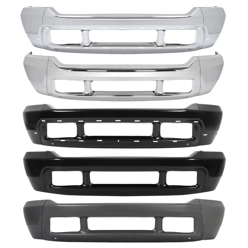 Chrome Front Bumper Face Bar for Ford Excursion F250 Super Duty (1999–2004)