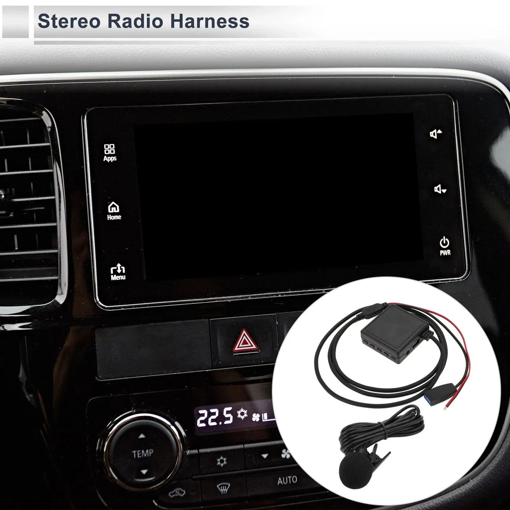 Stereo Radio Harness for BMW E39 E46 E53 Microphone Handsfree Car