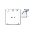 Lewmar Ocean Series Flange Base Hatch Size 70 for Marine Applications (39670070)