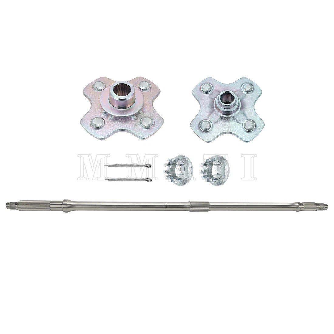 Rear Axle Shaft Wheel Hub for Honda Rancher TRX350 TRX400 (2000–2007)