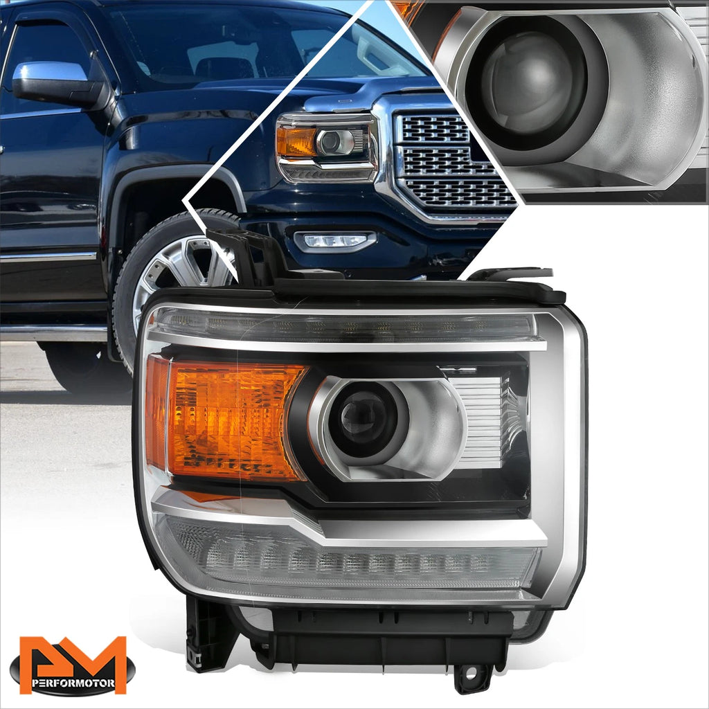 Right Side Headlight for GMC Sierra 1500 LTD 2500 3500 HD (2014–2019)