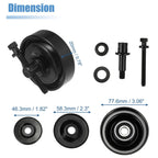 Belt Tensioner for Hyundai Elantra (2011–2016) 97834-29010 Aluminum Black