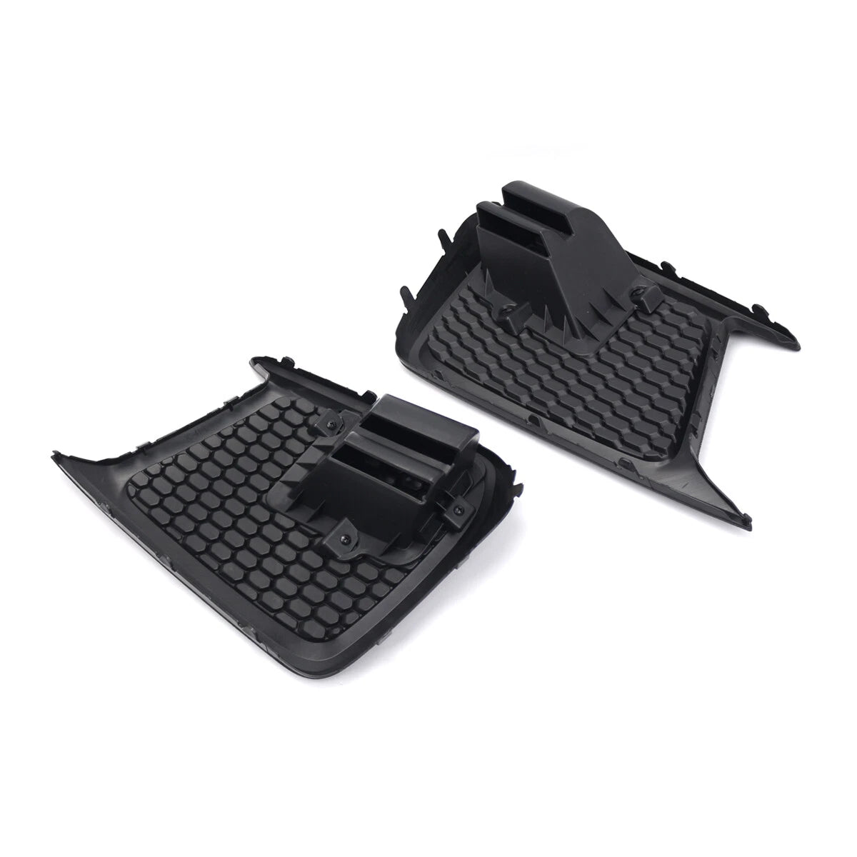Pair Front Fog Light Grille Cover Trim Bezels for Subaru WRX STI (2018–2021)