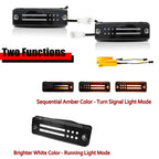 Amber LED Signal Lights with Smoked Lens for Toyota 4Runner & Pickup (1984–1988)