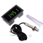LED RPM Speed Meter + Sensor for Motor Monitoring (Compact, Efficient)