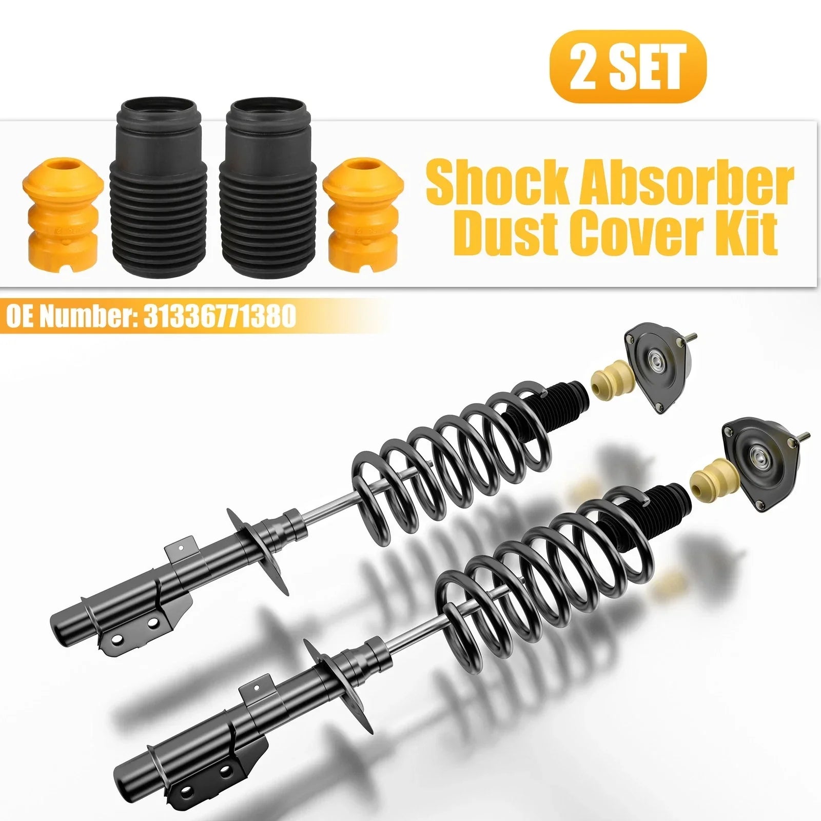Shock Absorber Dust Cover Kit for BMW 128i (2008-2013)