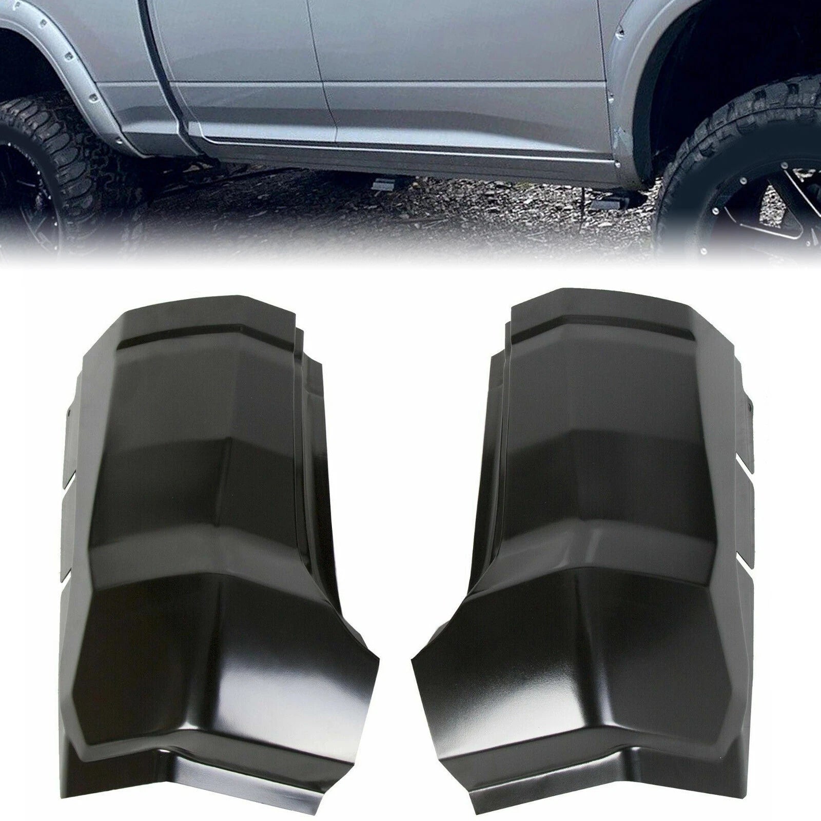Set of 2 Corners for Dodge Ram 1500 2500 Quad Cab (2009–2018)