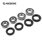 4-Pack Front Wheel Bearing + Seal Kit for Yamaha Raptor 700 YFM700 R (2006–2025)
