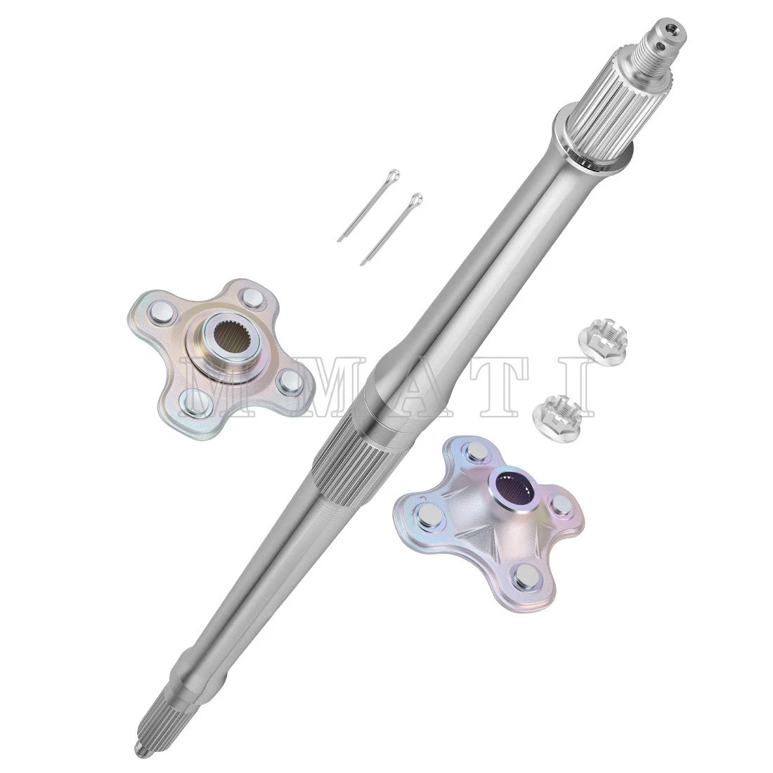 Rear Axle Shaft & Wheel Hub Kit for Yamaha Big Bear YFM400 (2000–2006) 5FU-F5381-01-00
