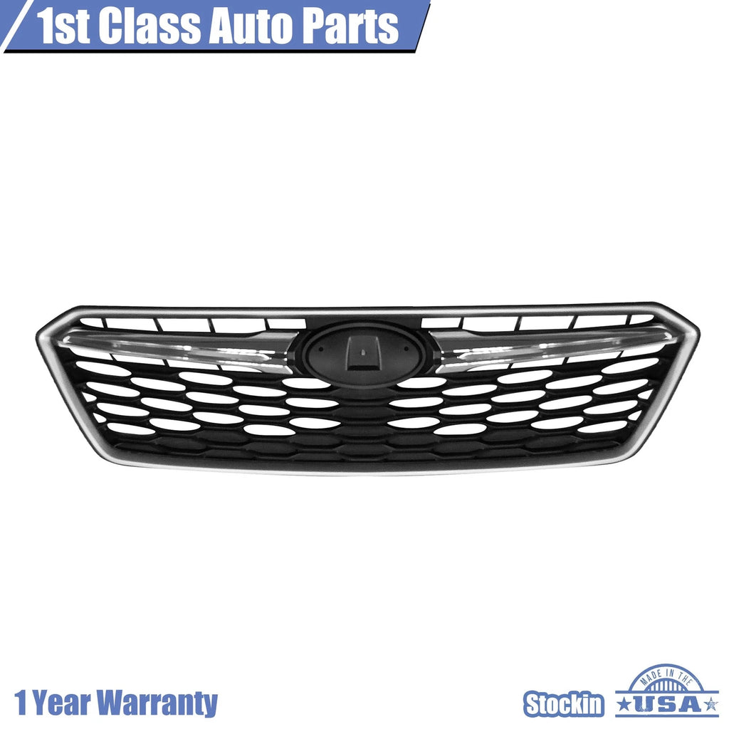 Front Grille with Moulding Trim for Subaru Impreza (2017–2019)