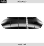 Upper Black Wide Billet Grille with Rivet Studs for Toyota Tacoma (2016-2017)
