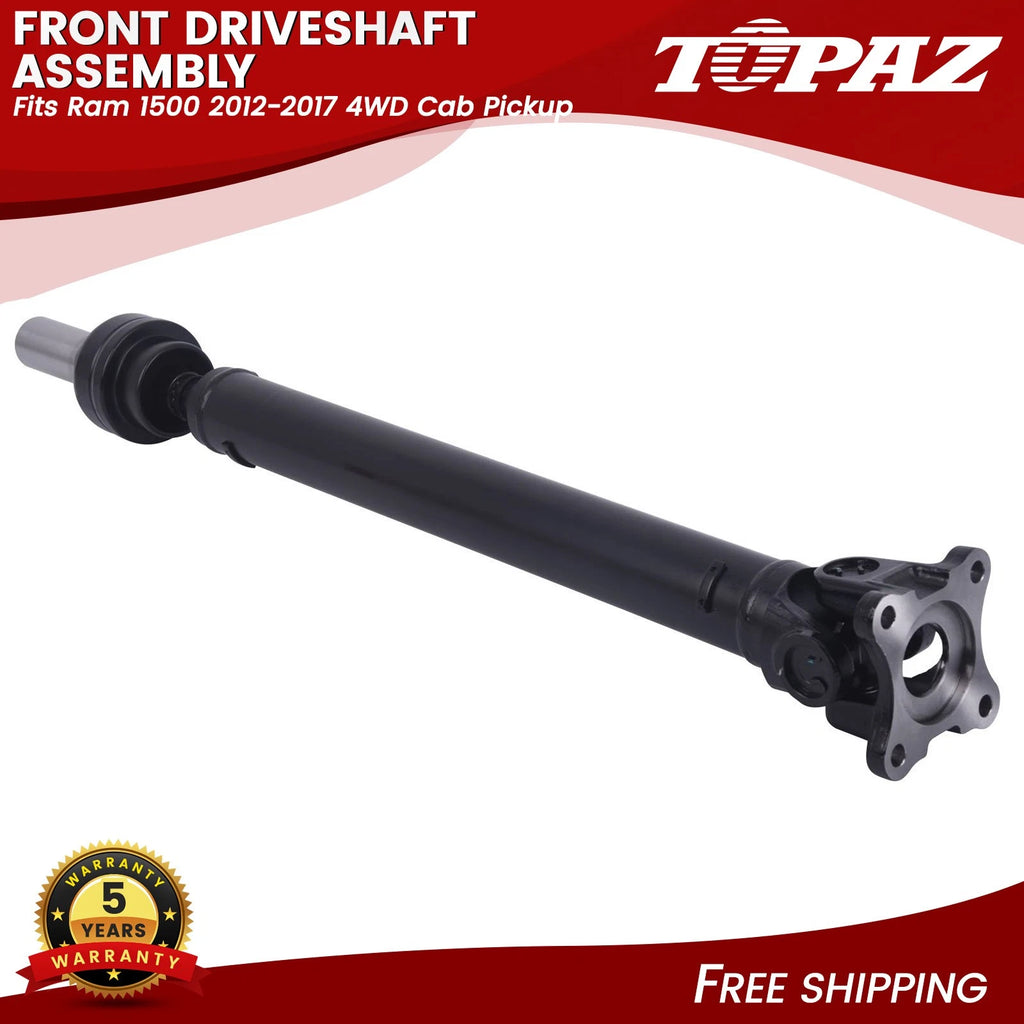 Front Driveshaft Prop Shaft Assembly for Ram 1500 (2012–2017) 4WD