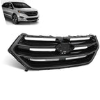 Front Bumper Upper Grille with Camera Hole for Ford Edge (2015–2018)
