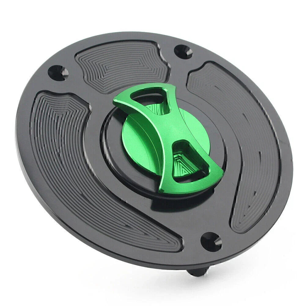 Keyless Green Gas Fuel Tank Cap Cover for Honda CBR1000RR Fireblade