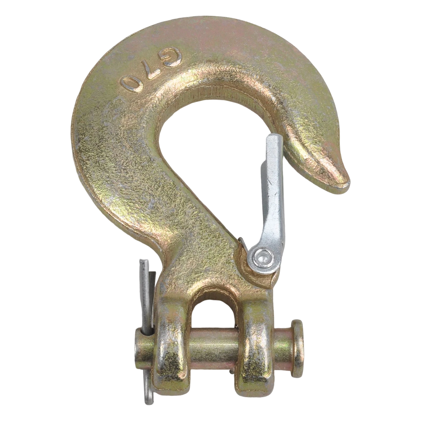 8Pcs Clevis Slip Hook 5/16" for G70 (Heavy Duty, Safety Latch)