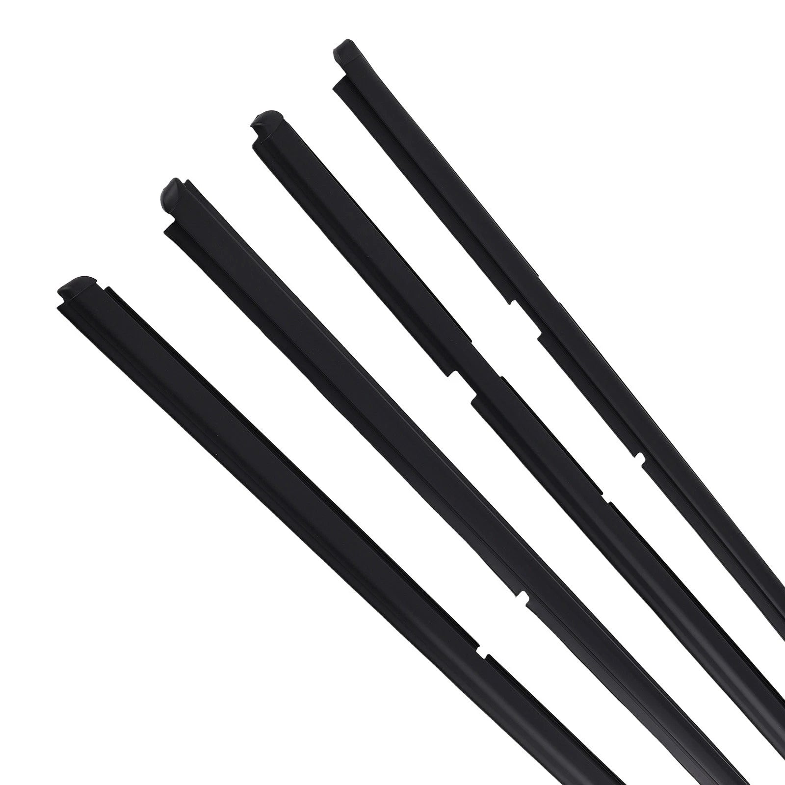 Set of 4 Door Window Weatherstrip Trim for Jeep Grand Cherokee (1999–2004)