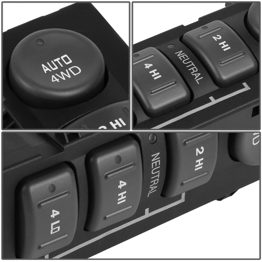 Transfer Case Switch Selector Button for Chevy Silverado GMC Sierra (1999–2002)