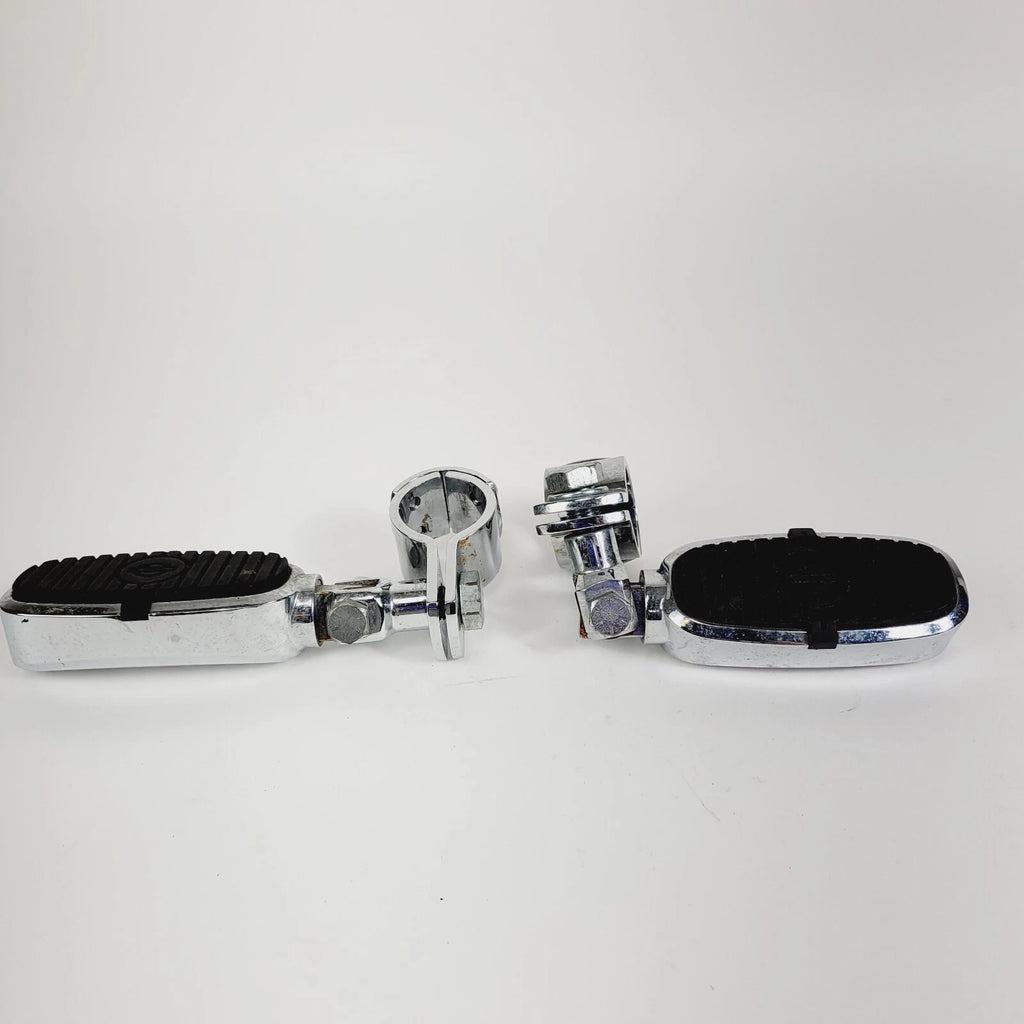 Chrome Adjustable Highway Pegs for Harley Davidson (1 1/4")