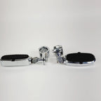 Chrome Adjustable Highway Pegs for Harley Davidson (1 1/4")