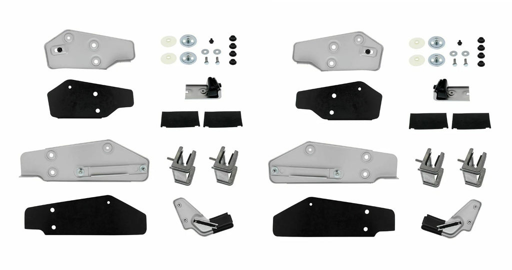Door Glass Mounting Bracket Guide Kit Left Right for Ford Mustang (1969–1970)