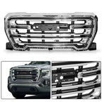 Chrome Front Upper Grille for GMC Sierra 1500 (2019-2021)