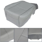 Leather Seat Cover for Chevy Silverado 1500 (2007–2014) - Light Gray