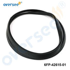 Top Cowling Seal for Yamaha 4 Stroke 80 90 100HP Outboard (6FP-42615, 6FP-42615-01)