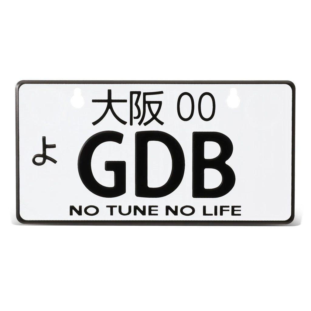 NRG Innovations Mini License Plate for Osaka (00) MP-001-GDB