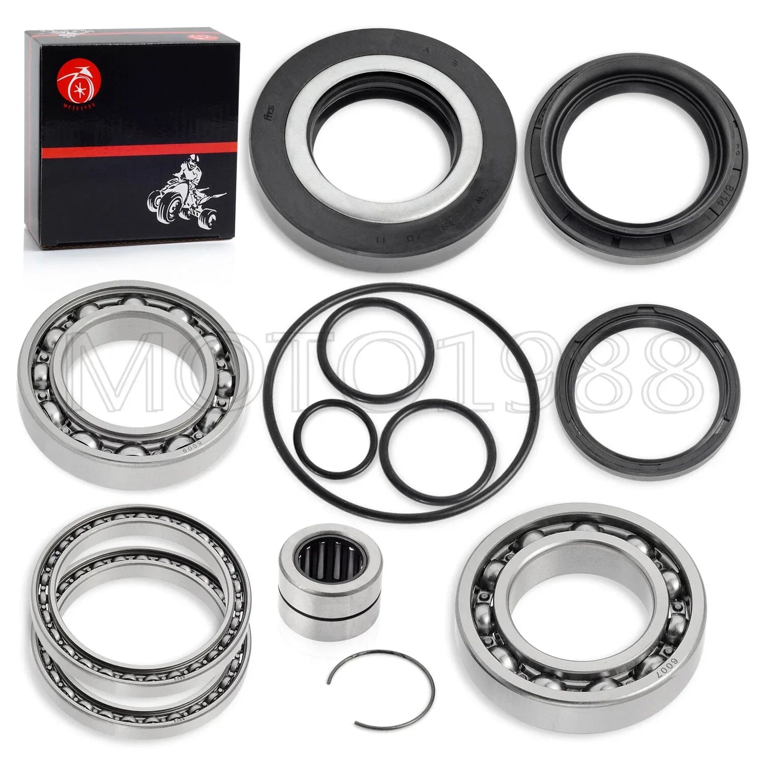 Rear differential bearing & seal kit for Honda Rancher 420 TRX420 (2007–2013)