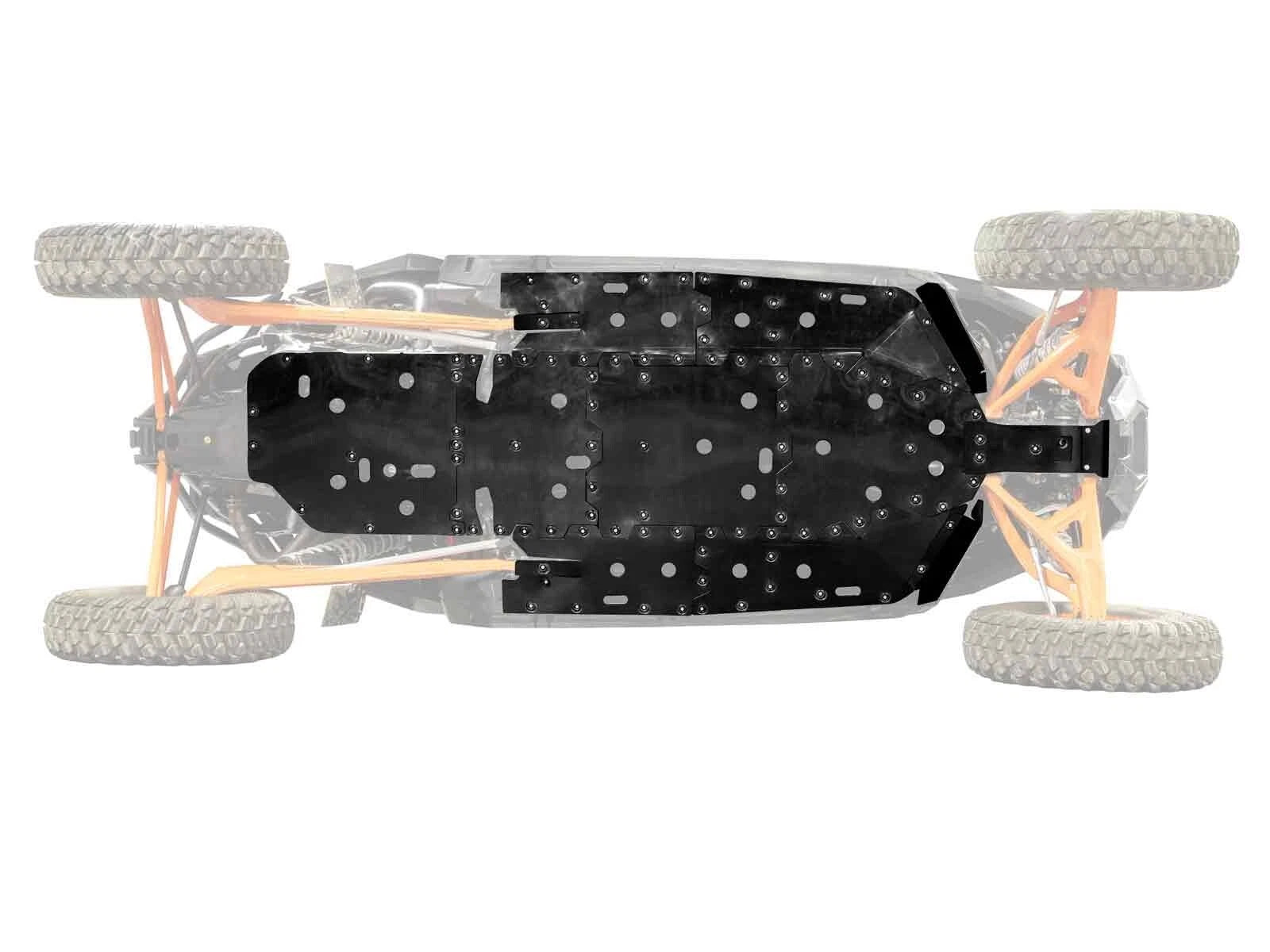 Heavy Duty 1/2" Full Skid Plate for Polaris RZR Pro R 4 Seat (2022–2023)