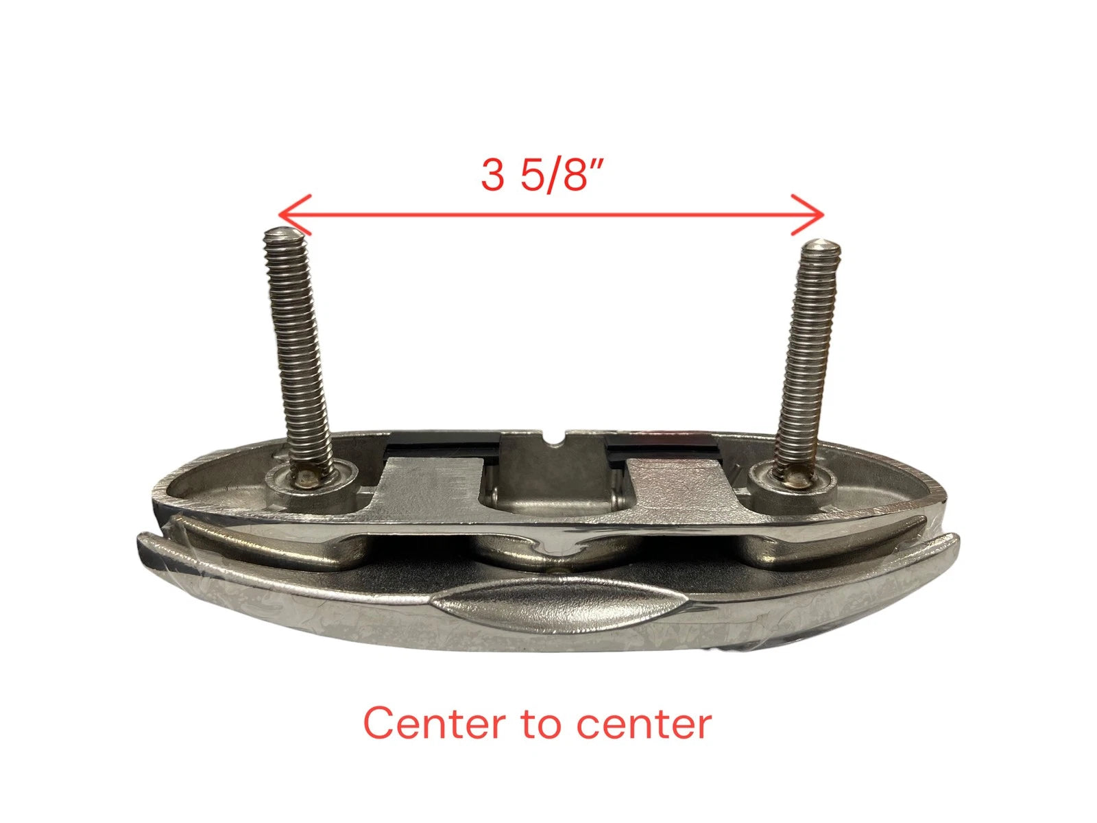 6" Flip Up Folding Boat Cleat for Marine Use (Stainless Steel)
