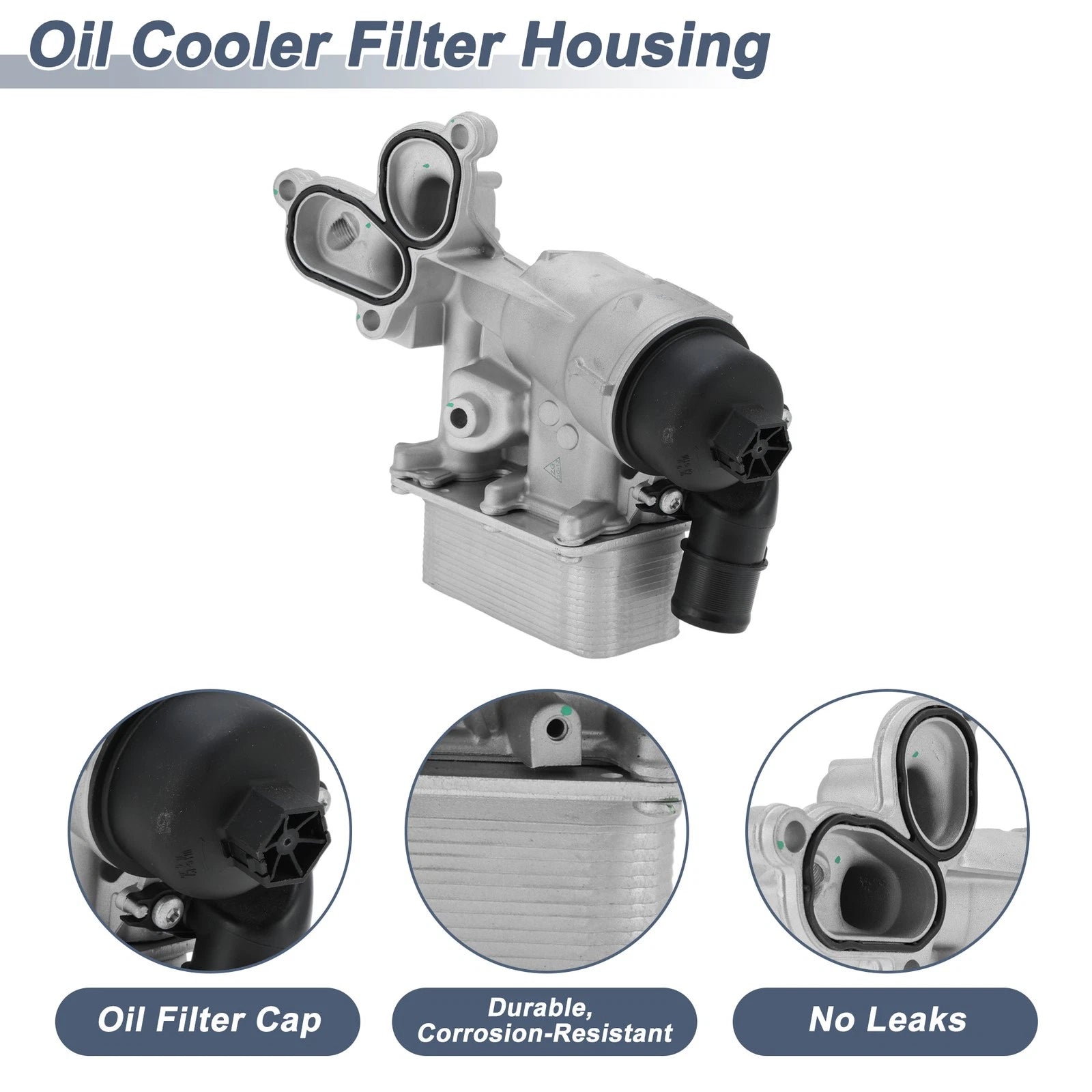 Engine Oil Filter Housing for Nissan Primastar X83 (2001–2019) No. 8200781898