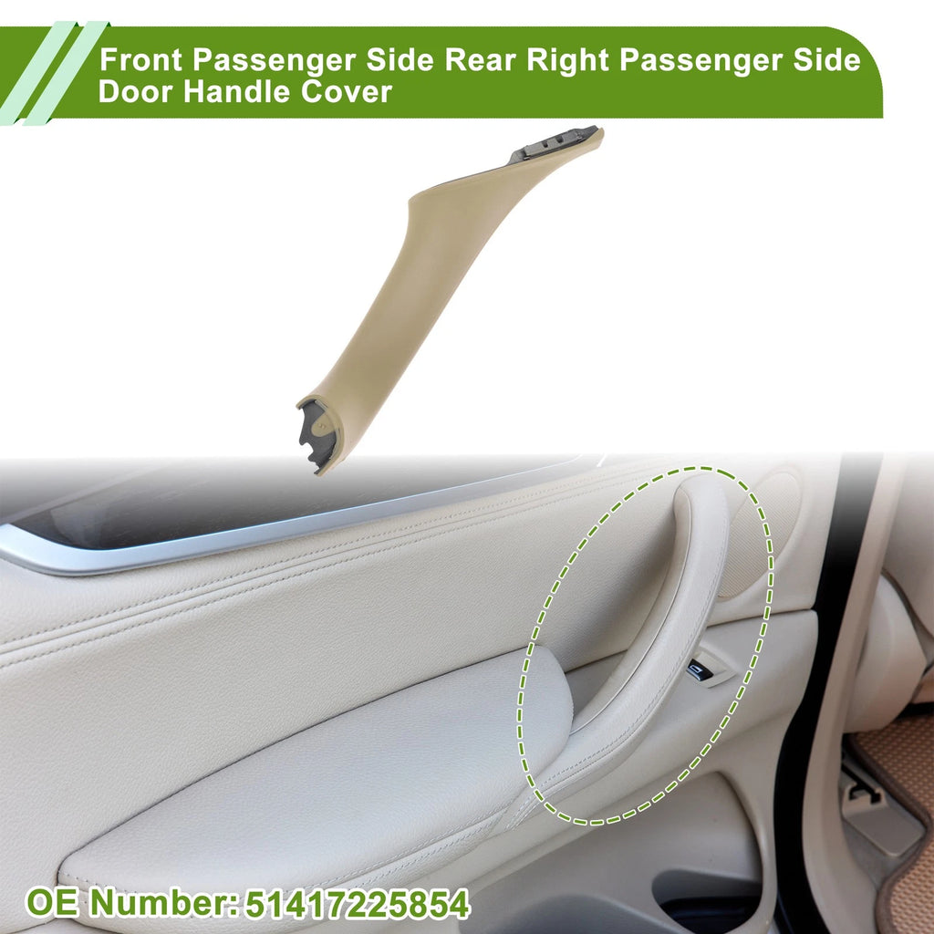 Door Panel Handle Pull Trim Cover for BMW 528i (2011–2016) No. 51417225854