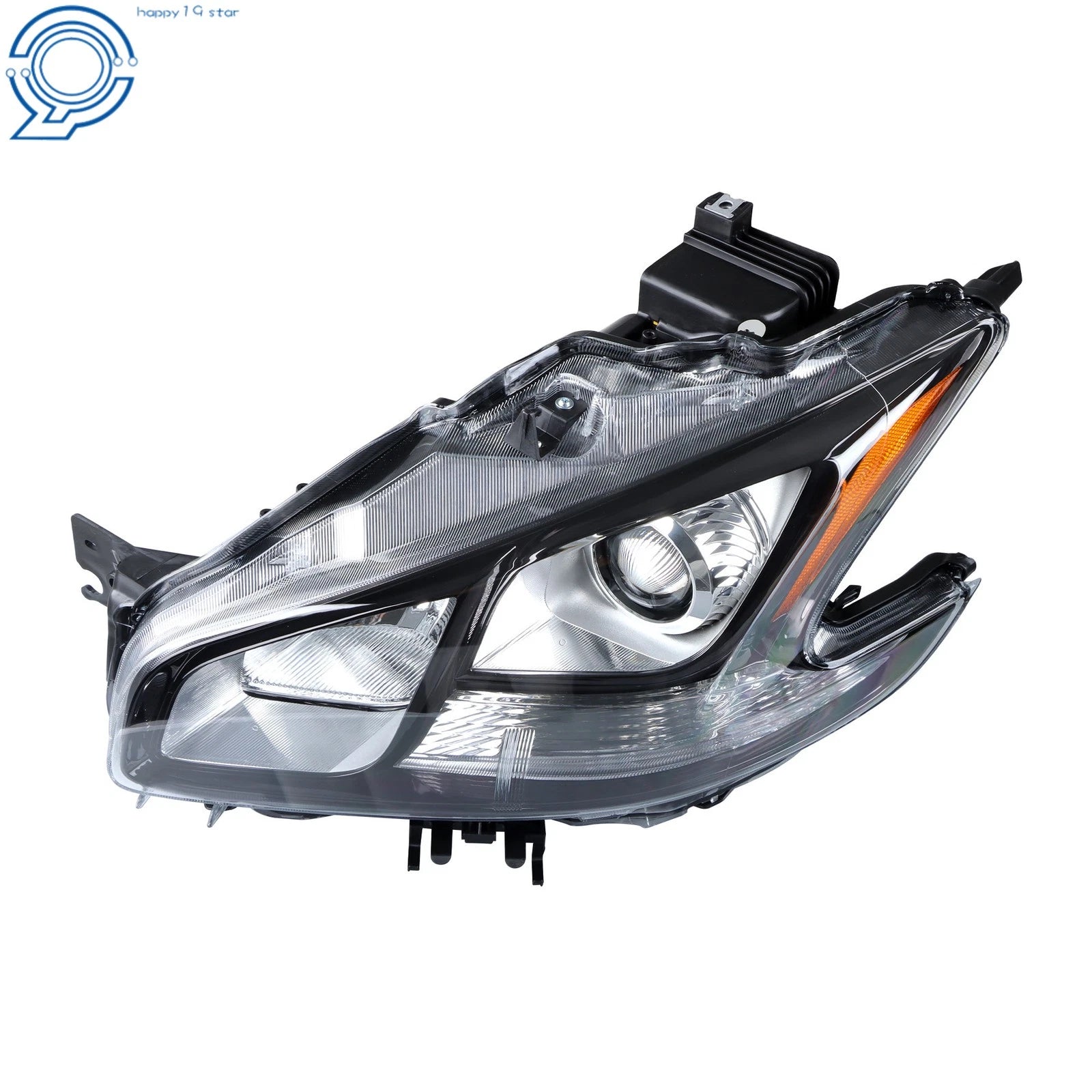 HID Headlight for Nissan Maxima (2011-2014) Left Dark Grey