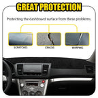 Dashmat Dashboard Cover for Subaru Legacy (2004–2009) Black