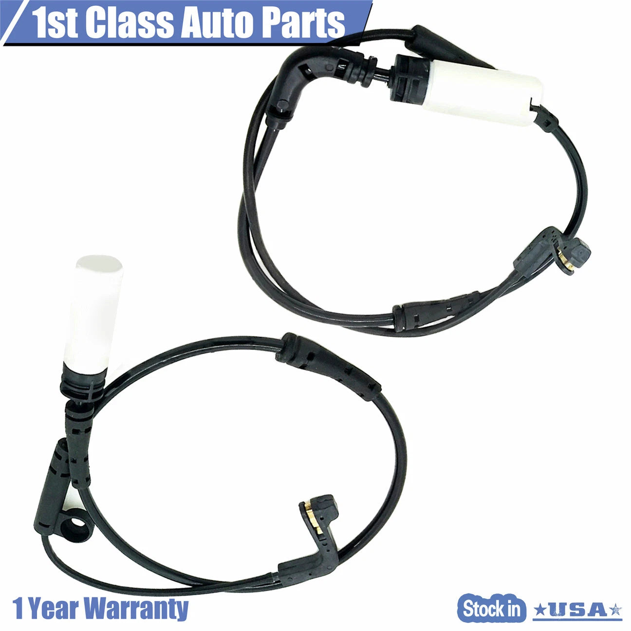 Brake Pad Wear Sensors for BMW 528i xDrive 650i M6 M5 (2004–2010)