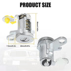 Fuel Door Lock Cylinder & Keys for Toyota Tacoma Tundra (1995–2004)