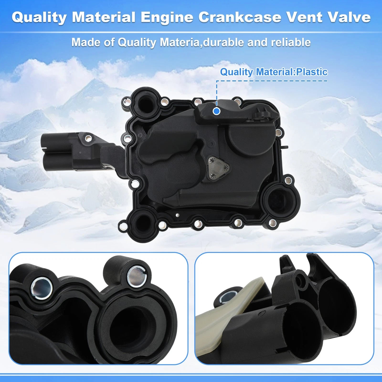 Engine Crankcase Vent Valve Oil Separator No.06E103547P for Audi A4 (2005–2012)